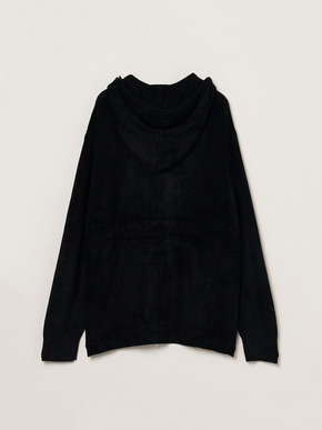 Men's Velour sweater zip up HD 詳細画像