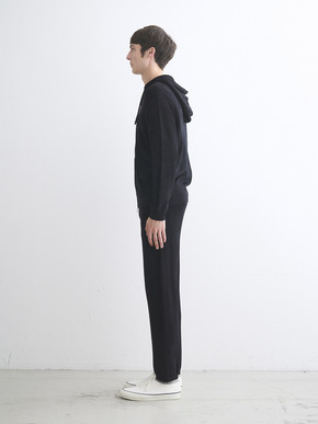 Men's Velour sweater zip up HD 詳細画像