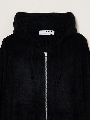 Men's Velour sweater zip up HD 詳細画像