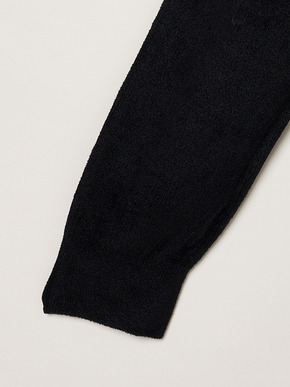 Men's Velour sweater zip up HD 詳細画像