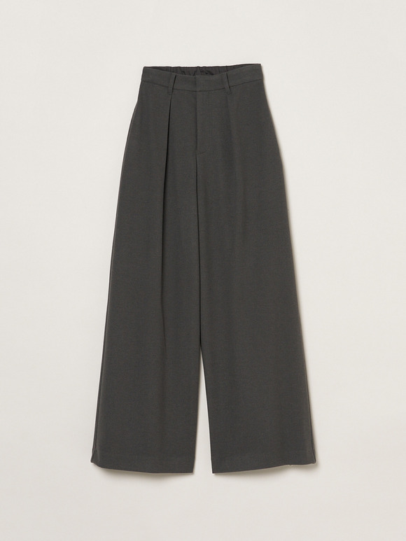 Wooly fleece wide pants