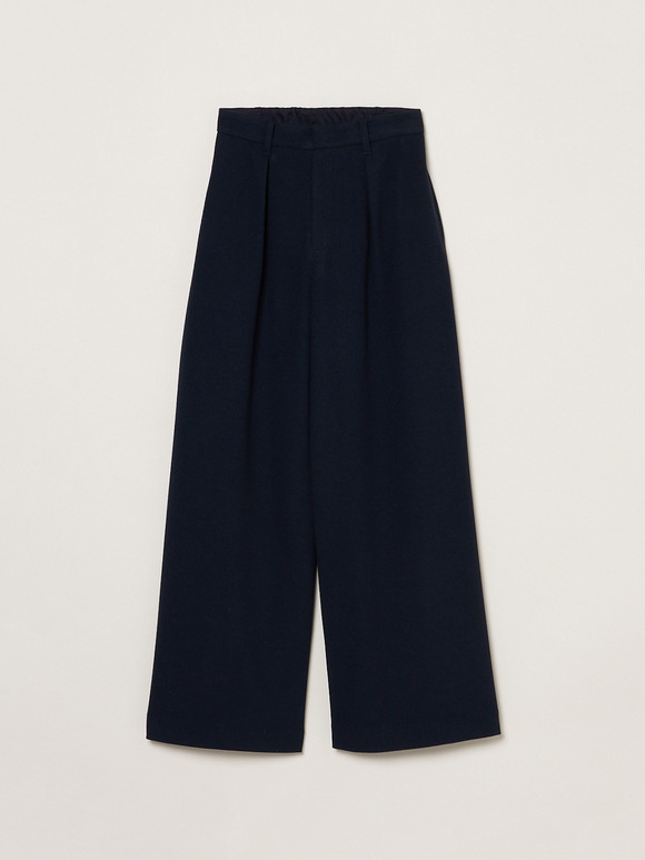 Wooly fleece wide pants