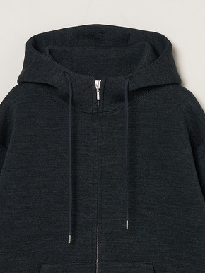 Men's Double knits sweat zip hoody 詳細画像