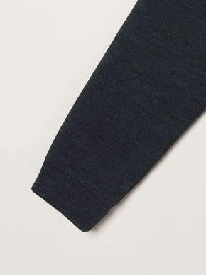 Men's Double knits sweat zip hoody 詳細画像