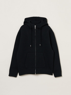 Men's Double knits sweat zip hoody 詳細画像