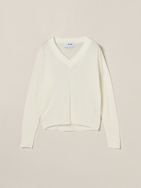 Air sweater v-neck top 詳細画像