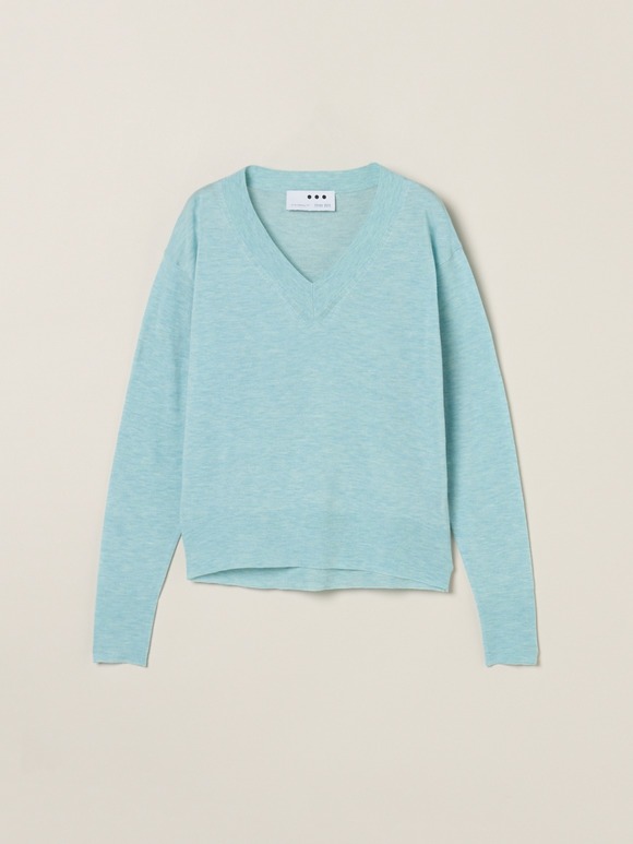 Air sweater v-neck top