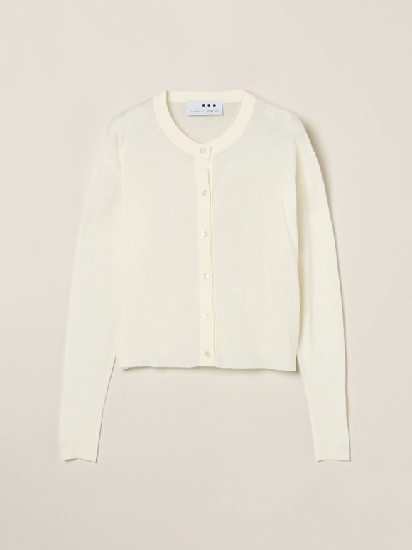 Air sweater button cardigan