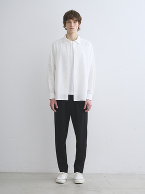 Men's cottonseersucker l/s shirt 詳細画像