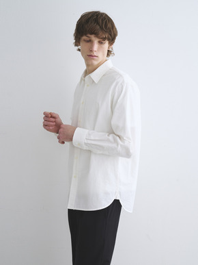 Men's cottonseersucker l/s shirt 詳細画像