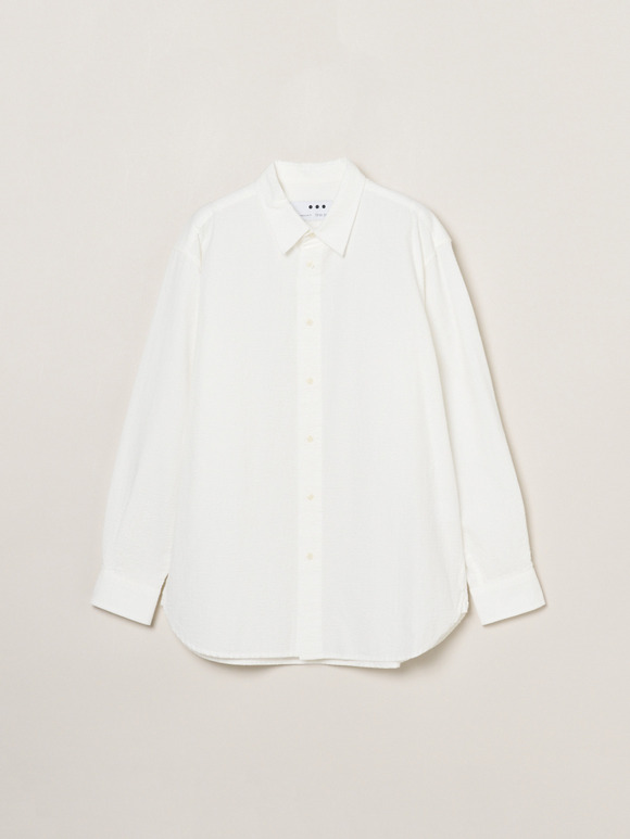 Men's cottonseersucker l/s shirt