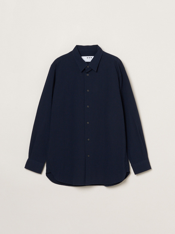 Men's cottonseersucker l/s shirt