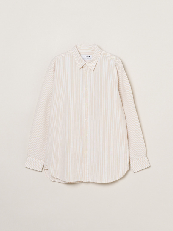 Men's cottonseersucker l/s shirt