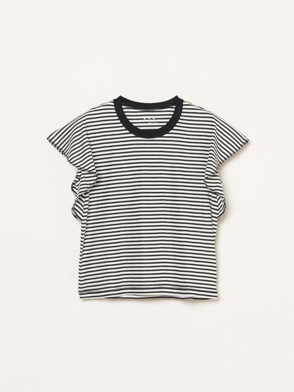 80 stretch cotton ruffle tank