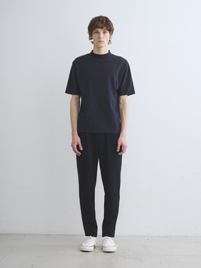 Men's sandedjerseypique mockneck 詳細画像