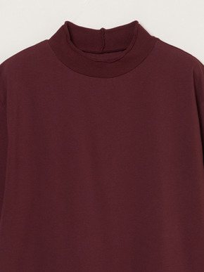 Men's sandedjerseypique mockneck 詳細画像