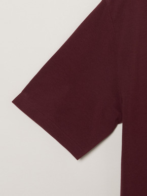 Men's sandedjerseypique mockneck 詳細画像