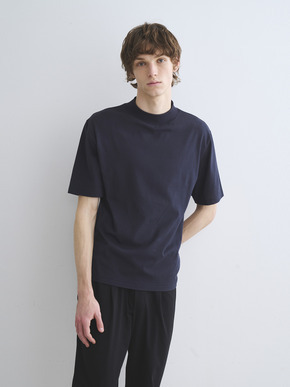 Men's sandedjerseypique mockneck 詳細画像