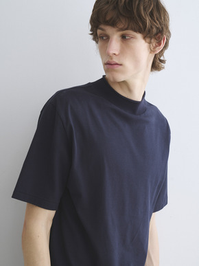 Men's sandedjerseypique mockneck 詳細画像