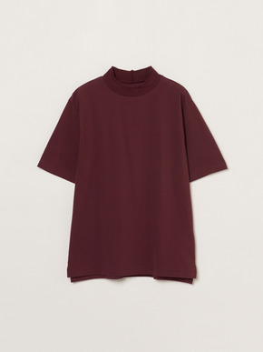 Men's sandedjerseypique mockneck 詳細画像