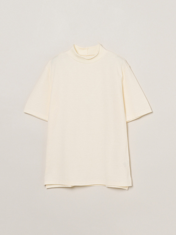 Men's sandedjerseypique mockneck