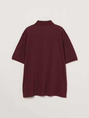 Men's sanded jersey pique polo 詳細画像