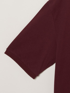 Men's sanded jersey pique polo 詳細画像