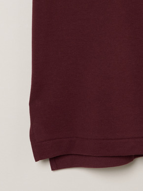 Men's sanded jersey pique polo 詳細画像