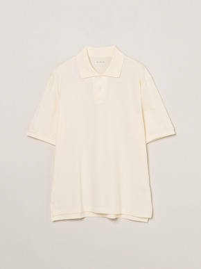 Men's sanded jersey pique polo 詳細画像