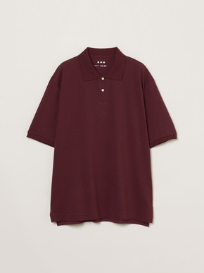Men's sanded jersey pique polo 詳細画像