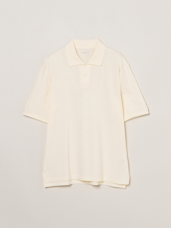 Men's sanded jersey pique polo