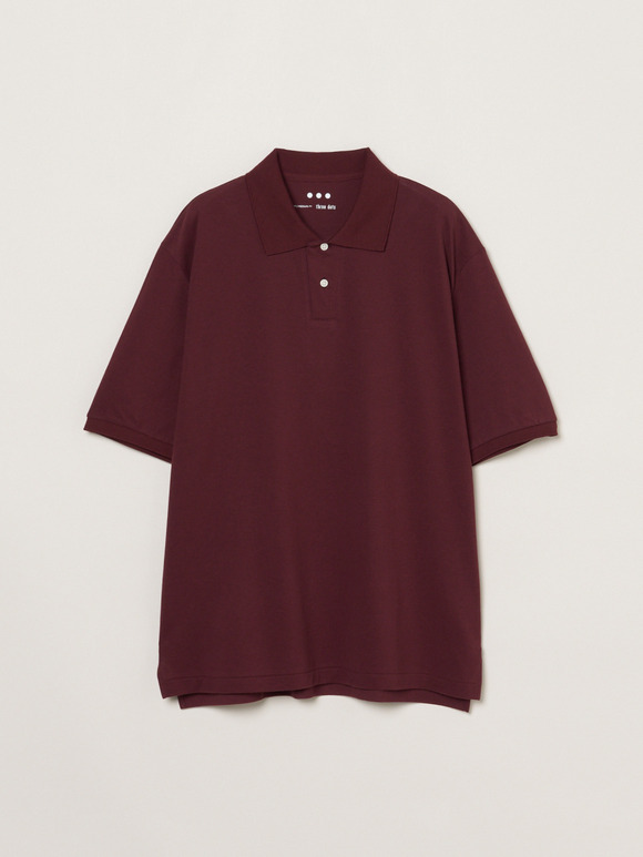 Men's sanded jersey pique polo