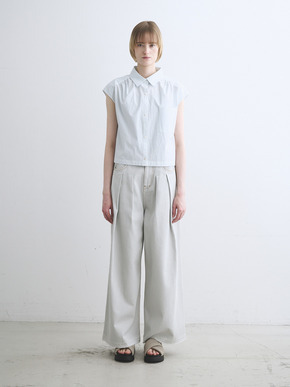 Mini stripe french shirt 詳細画像