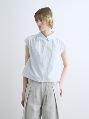 Mini stripe french shirt 詳細画像