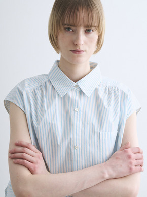 Mini stripe french shirt 詳細画像