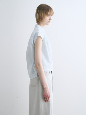 Mini stripe french shirt 詳細画像