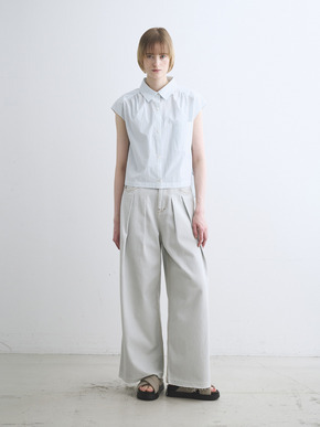 Mini stripe french shirt 詳細画像