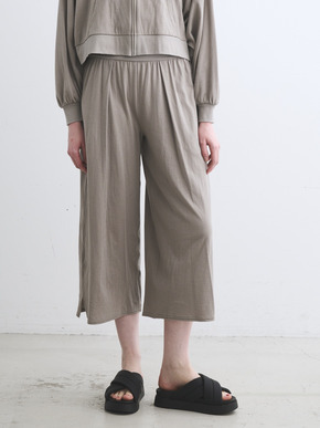 Smile double cotton croppedpants 詳細画像