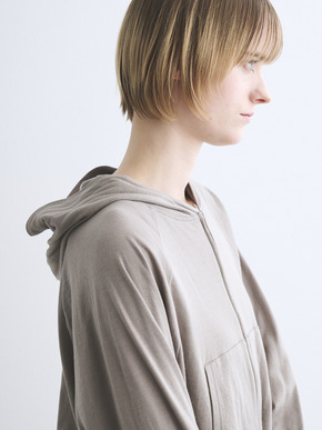 Smile double cotton zip up hoody 詳細画像