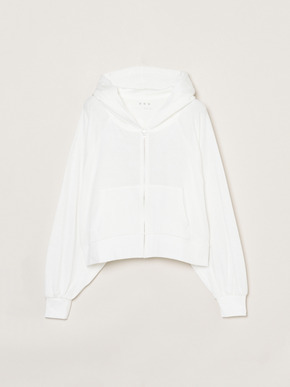 Smile double cotton zip up hoody 詳細画像