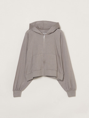 Smile double cotton zip up hoody 詳細画像