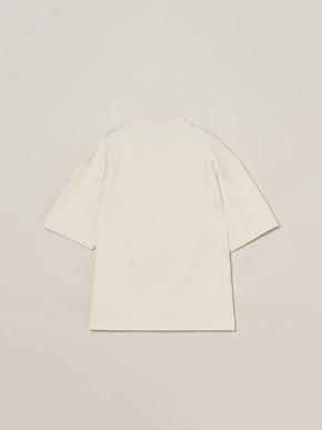 Men's double-knit supima s/s T 詳細画像