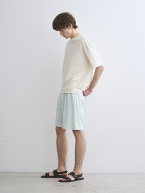 Men's double-knit supima s/s T 詳細画像