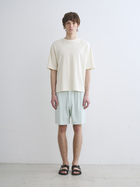 Men's double-knit supima s/s T 詳細画像