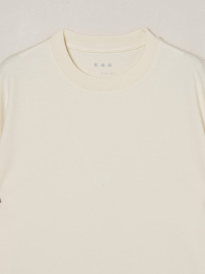 Men's double-knit supima s/s T 詳細画像