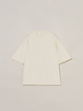 Men's double-knit supima s/s T 詳細画像