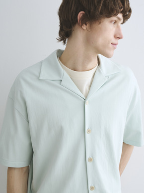 Men's doubleknitsupima s/s shirt 詳細画像