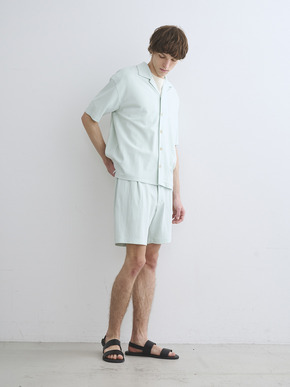 Men's double-knit supima short pants 詳細画像