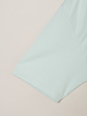 Double-knit supima cropped shirt 詳細画像