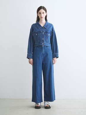 Denim short jumper 詳細画像